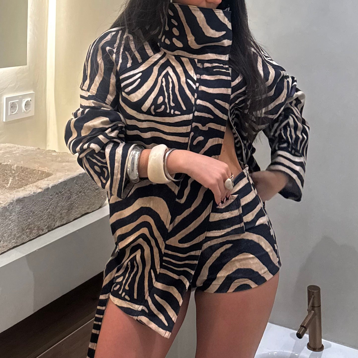 Zebra Hot Pants