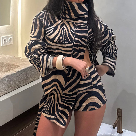 Zebra Hot Pants