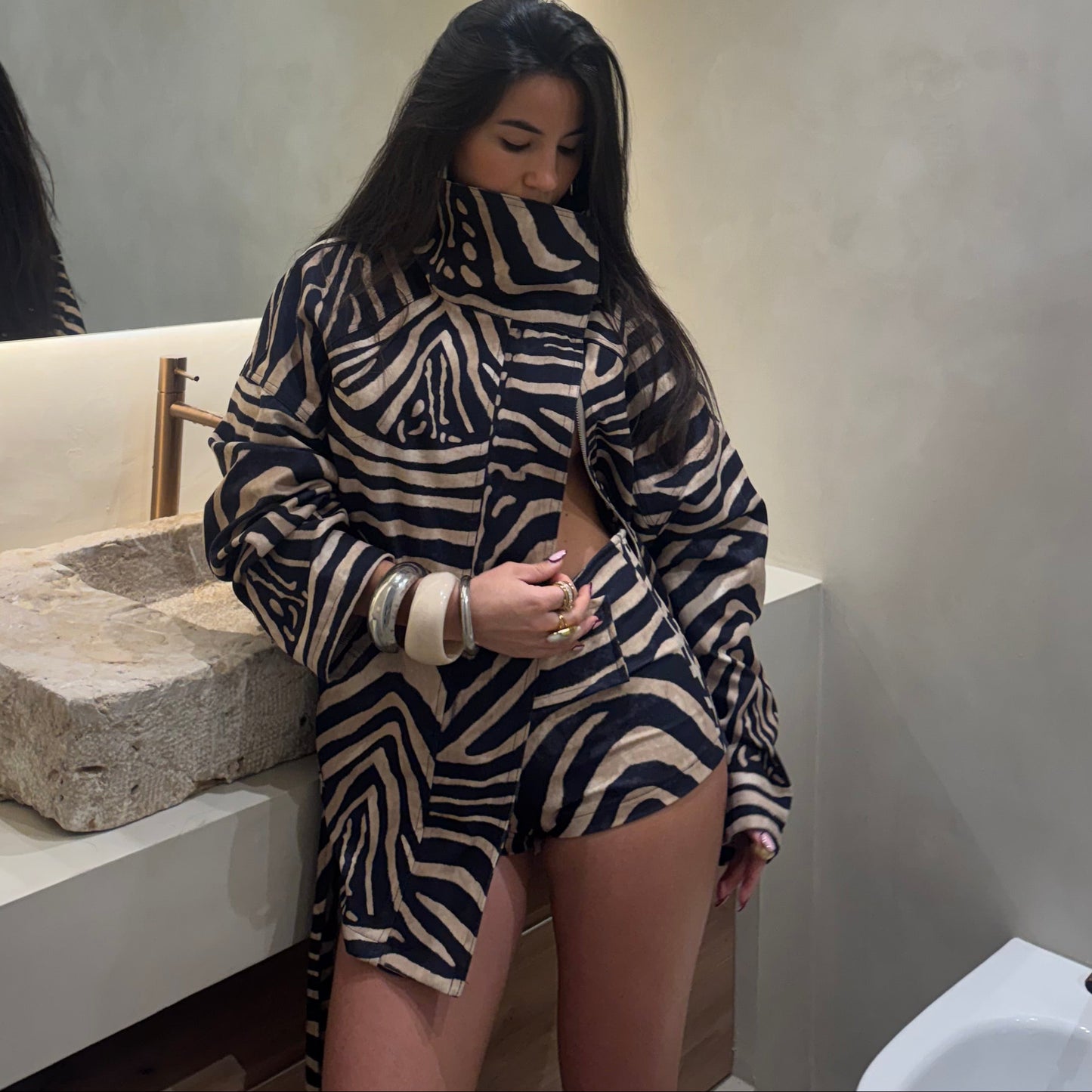 Zebra Hot Pants