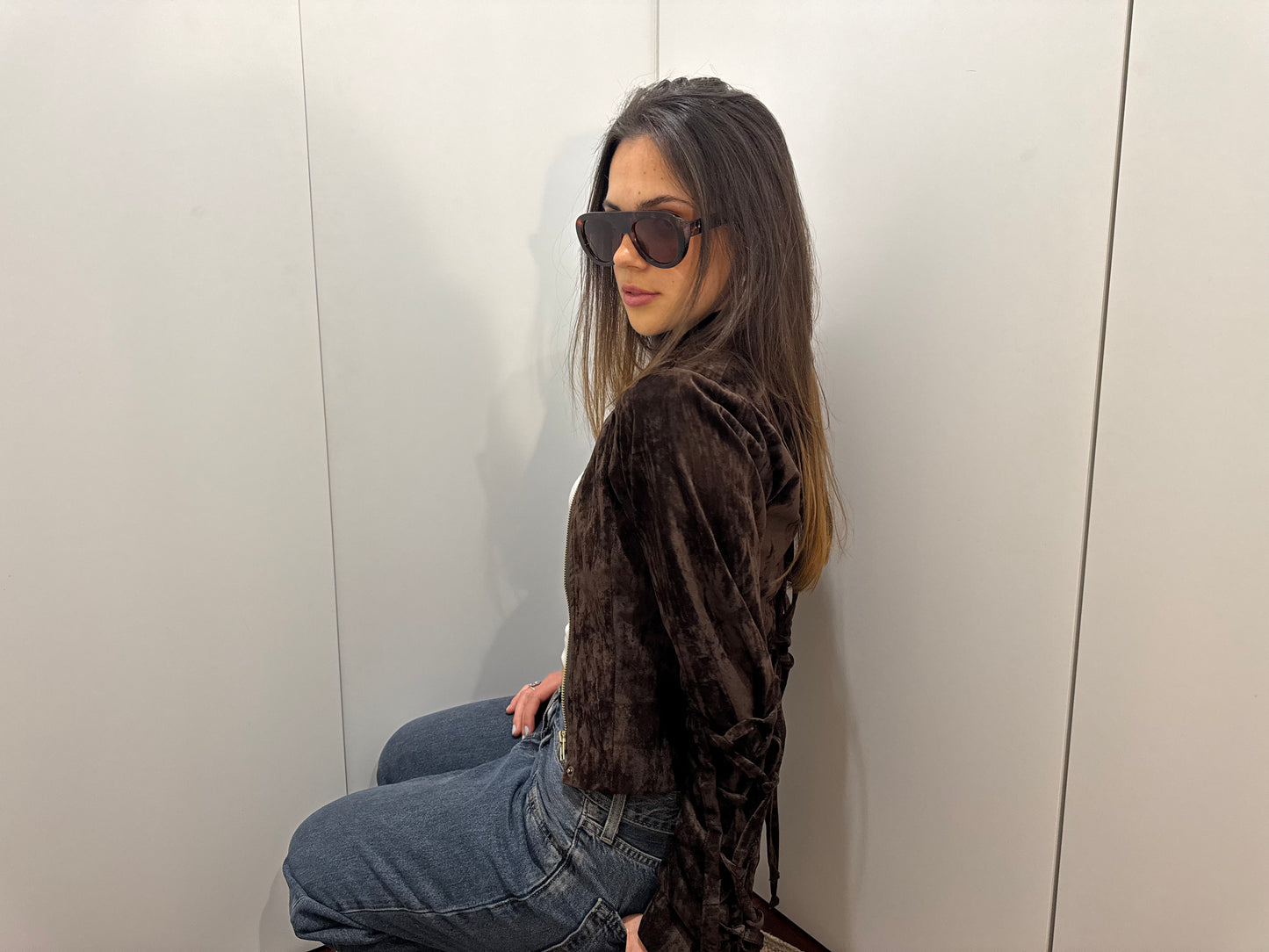 Lace-up Rider Jacket