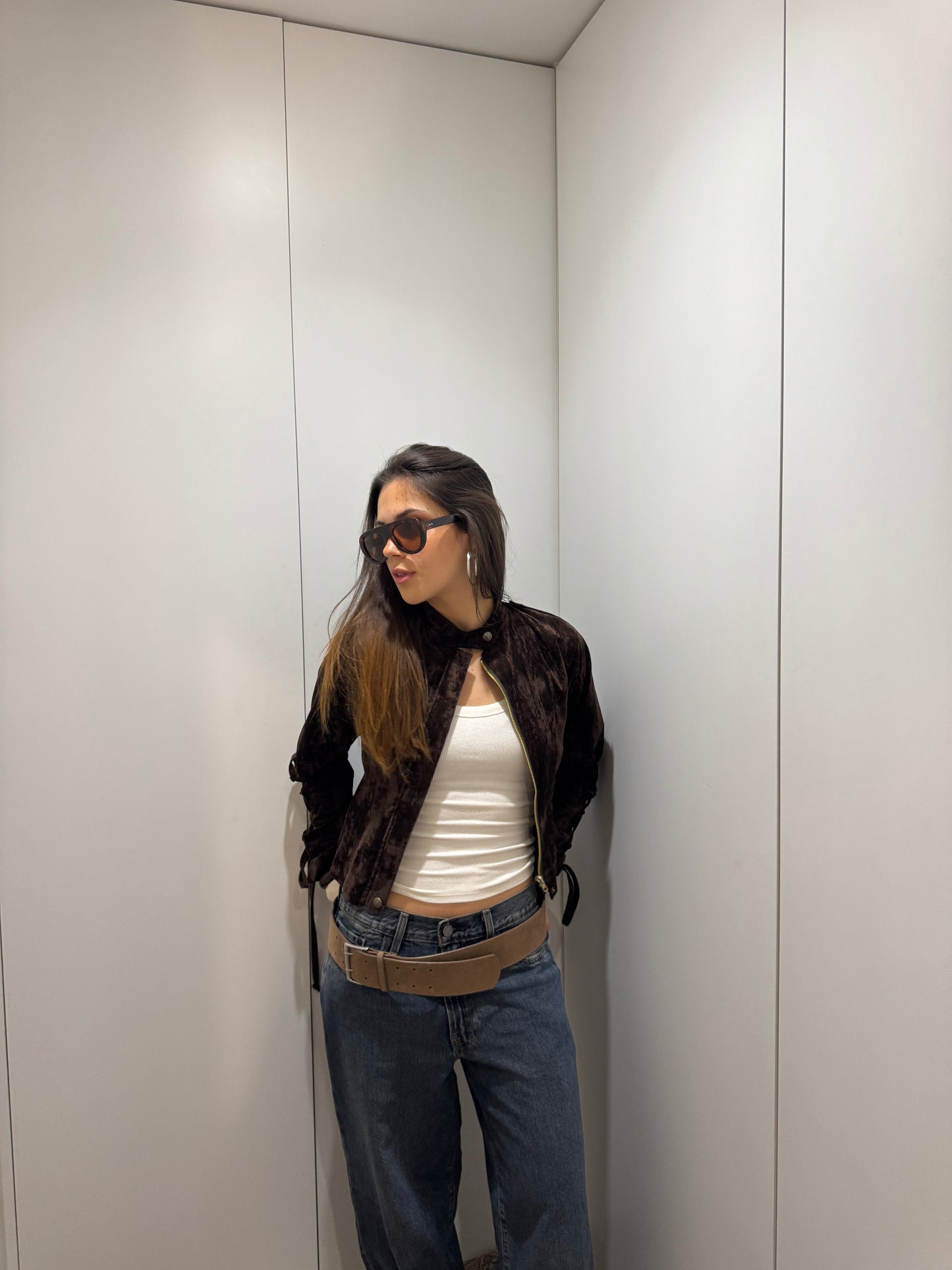 Lace-up Rider Jacket