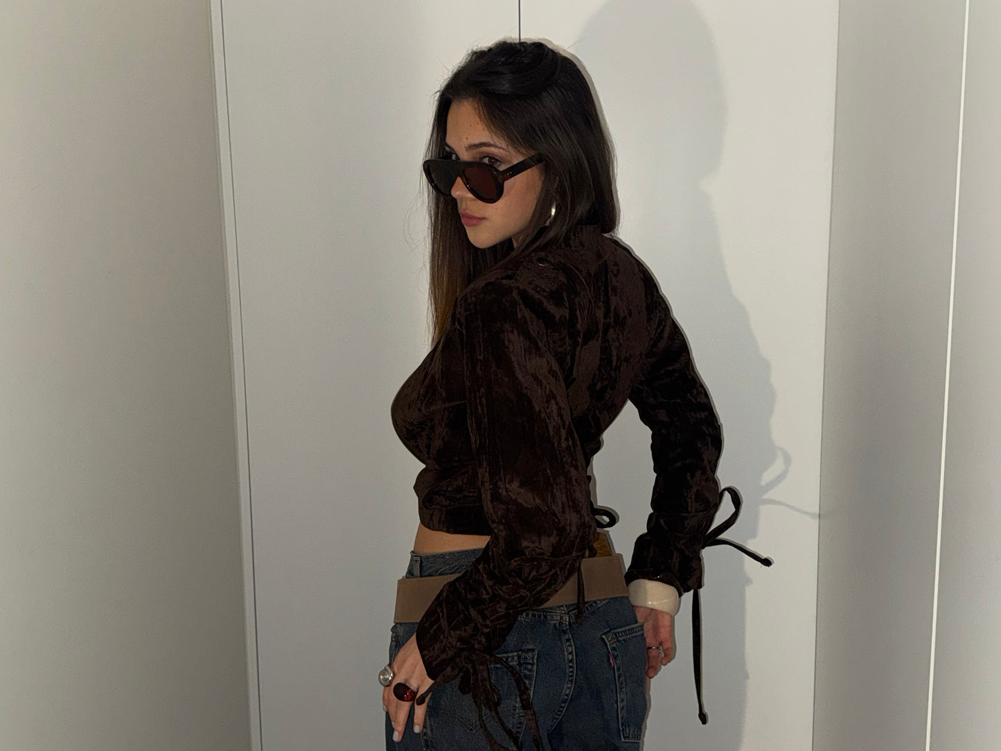 Lace-up Rider Jacket