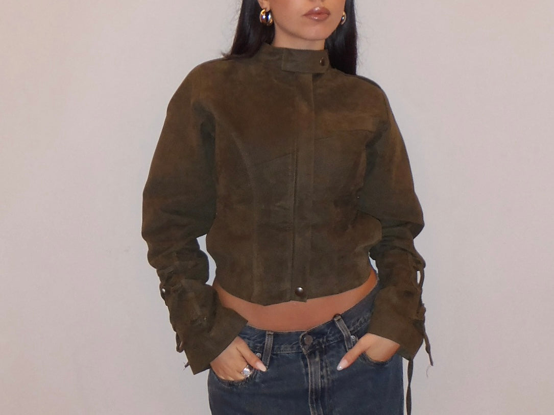 Lace-up Rider Jacket